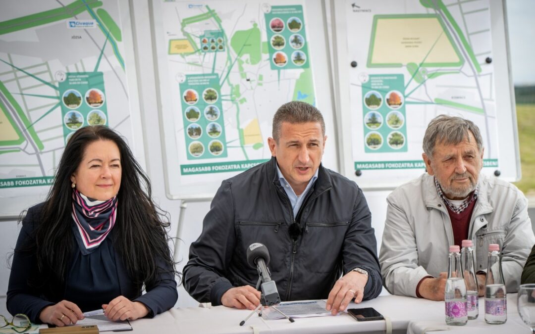 Further development of the protection forests programme in Debrecen