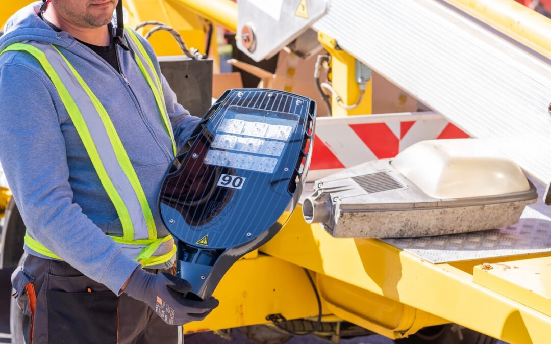 The street lighting system in Debrecen is renewed