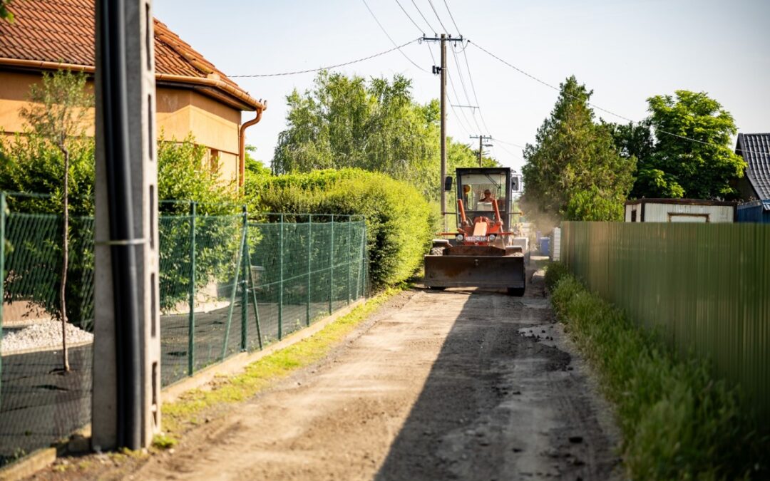 The municipality spends significant sums on asphalting and building new roads