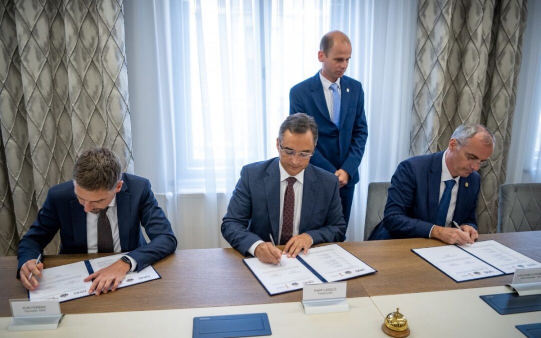 Debrecen’s real estate development company signs a cooperation agreement with the National Tax and Customs Office