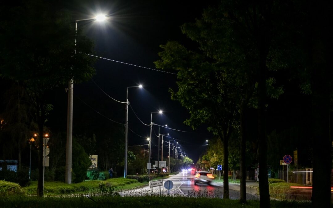 The renewal of the street lighting system continues