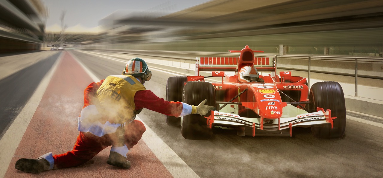 Test yourself with the Red Bull Pit Stop game