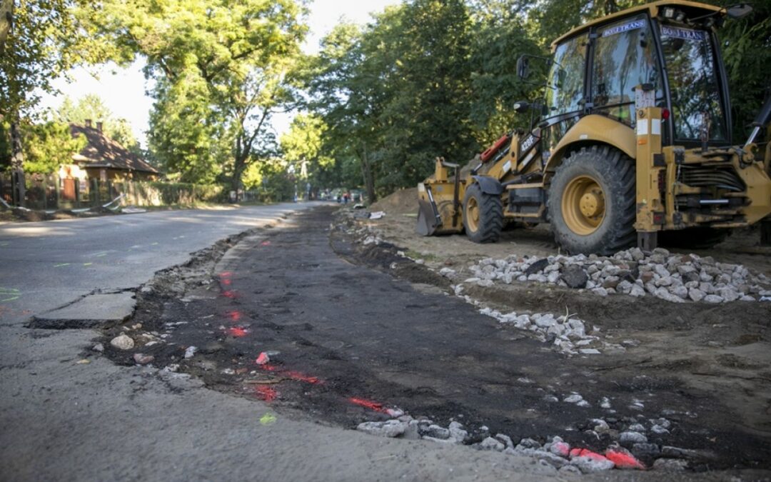 Keresztesi and Szabó Lőrinc Streets to be renewed in Debrecen