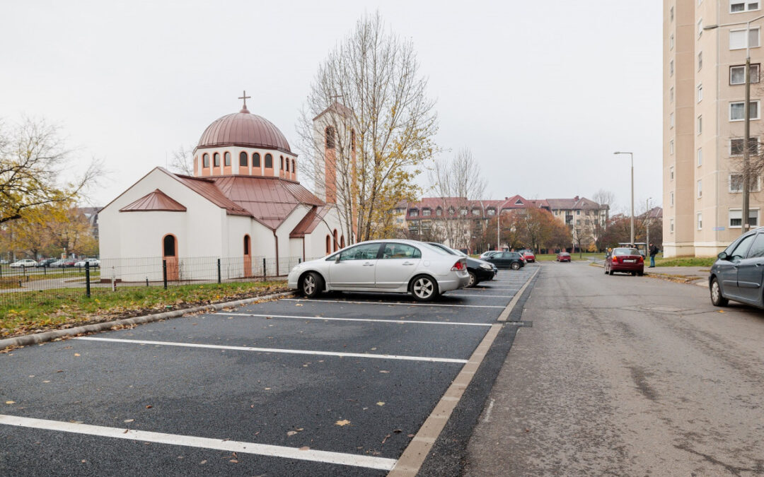 Large-scale asphalting works in the Tócóskert have been completed