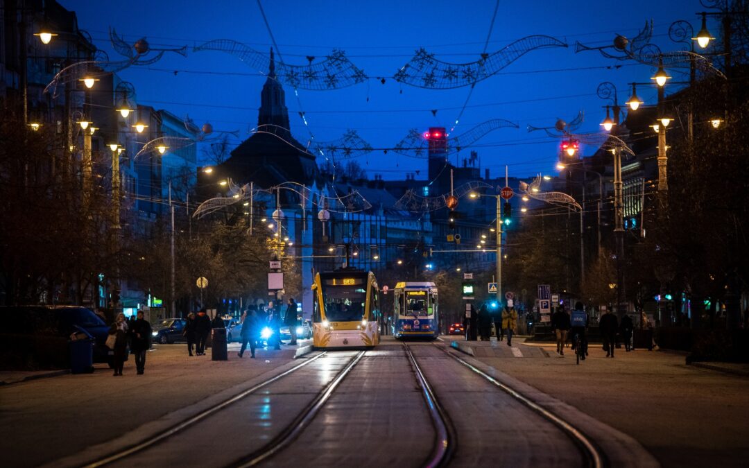 The Christmas light trams will light up Debrecen again this year