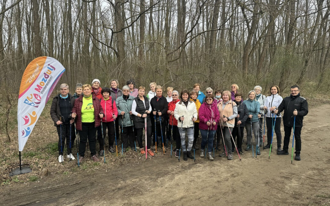 Nordic Walking is now part of the “Move, Debrecen!” initiative