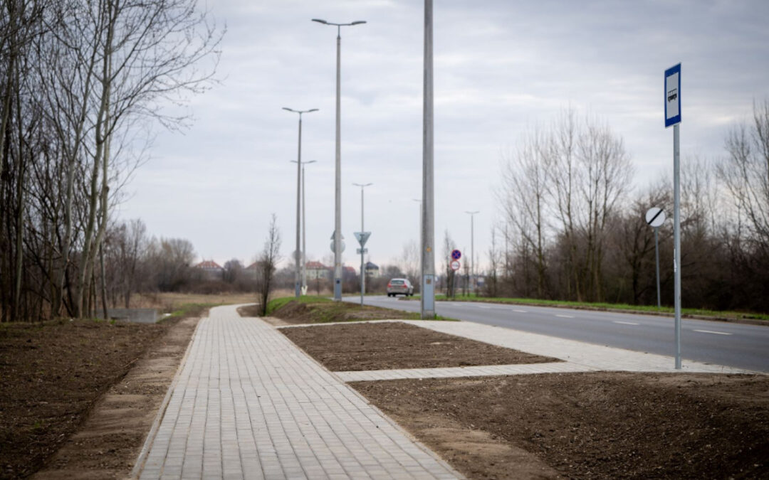 The pavement works on Dobogó street have been completed