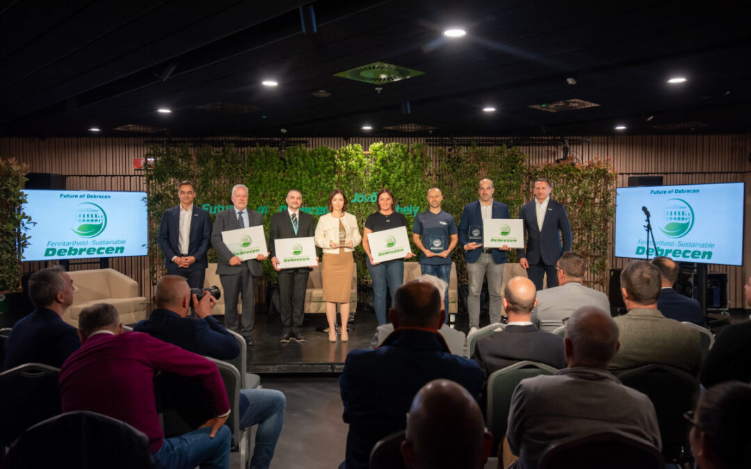 New members join the exemplary community of Sustainable Debrecen Award holders