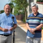 Phase I road works on Mészöly Géza street completed