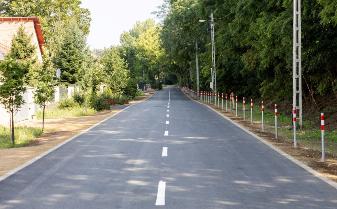 Road works on Kartács Street have been completed