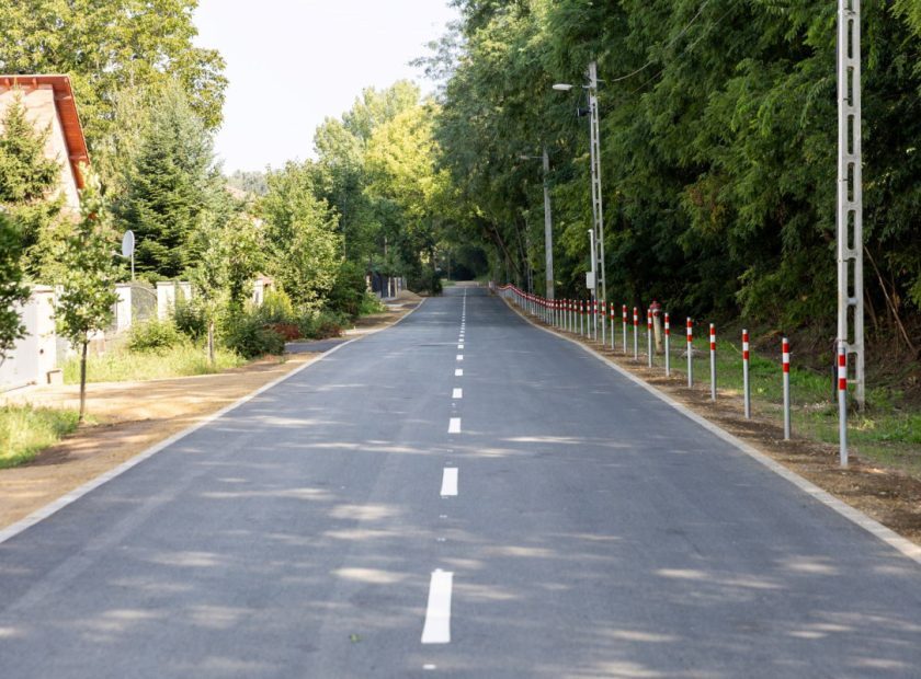 Road works on Kartács Street have been completed