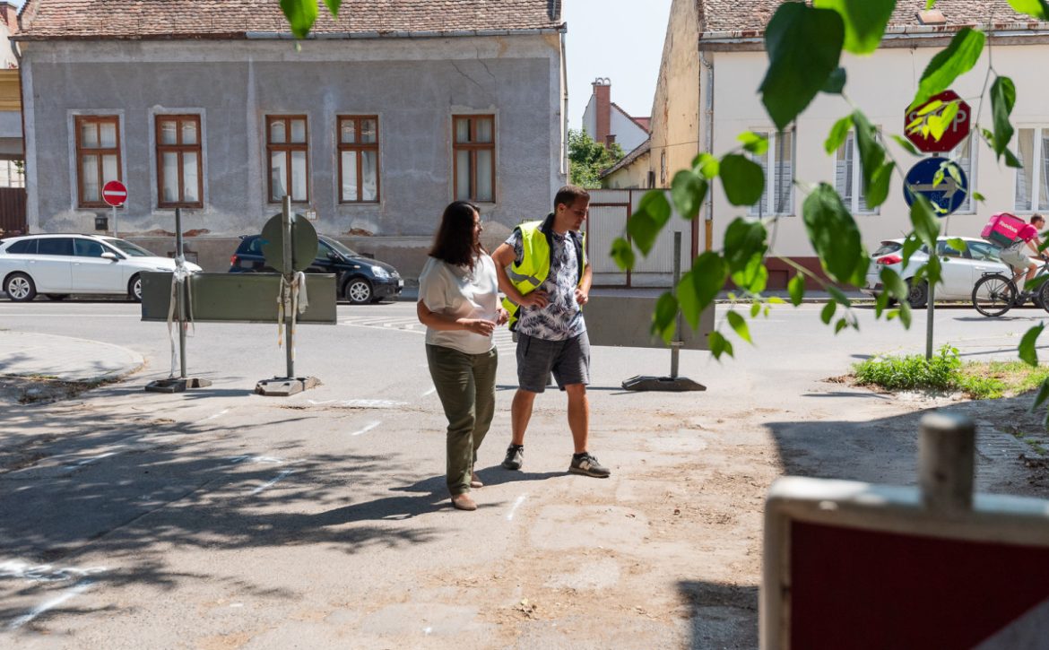 Tóth Árpád street_construction_Debrecen