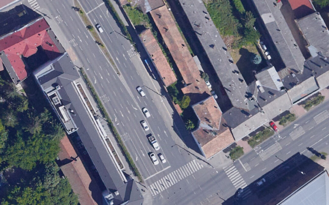 Capacity increasing intervention at the Széchenyi Street-Tisza István Street junction