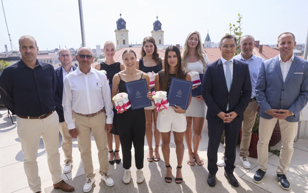 Olympians from Debrecen greeted