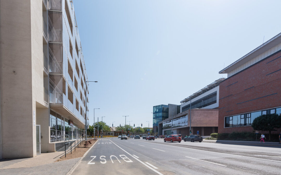 The Hunyadi Street bus lane is ready