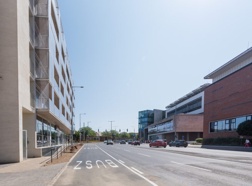 The Hunyadi Street bus lane is ready