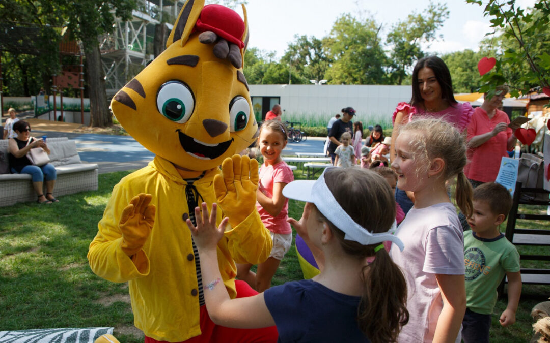 Sziget-kék playground celebrated its birthday with colourful programmes