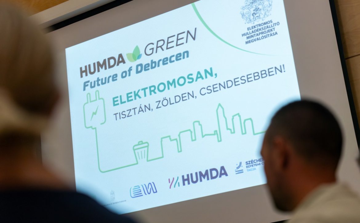 Electric garbage trucks Debrecen – debrecen.hu