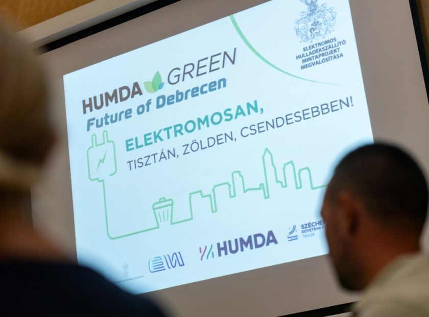 Electric garbage trucks Debrecen – debrecen.hu
