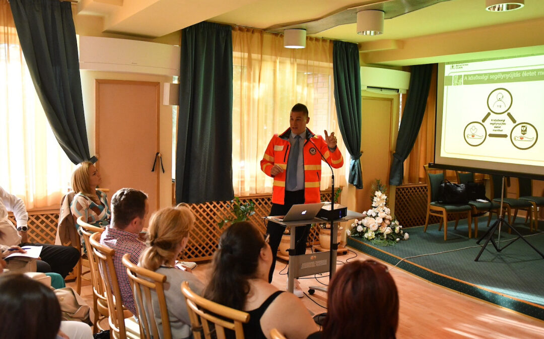 Life-Saving training started at the Debrecen Mayor’s Office