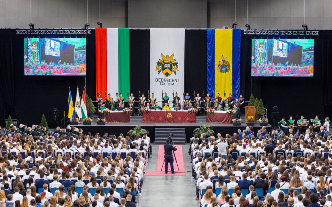 More than ten thousand first-year students start their studies at the University of Debrecen