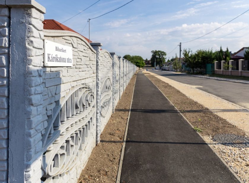 Road construction completed on Kárókatona Street – debrecen.hu