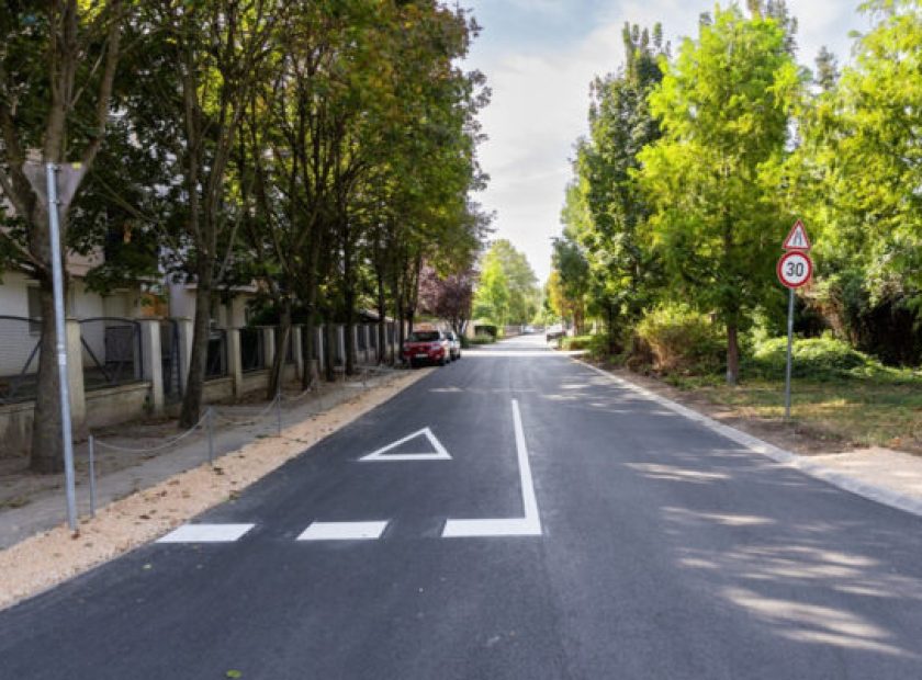 Road construction on Zelemér Street completed_Debrecen_Hungary
