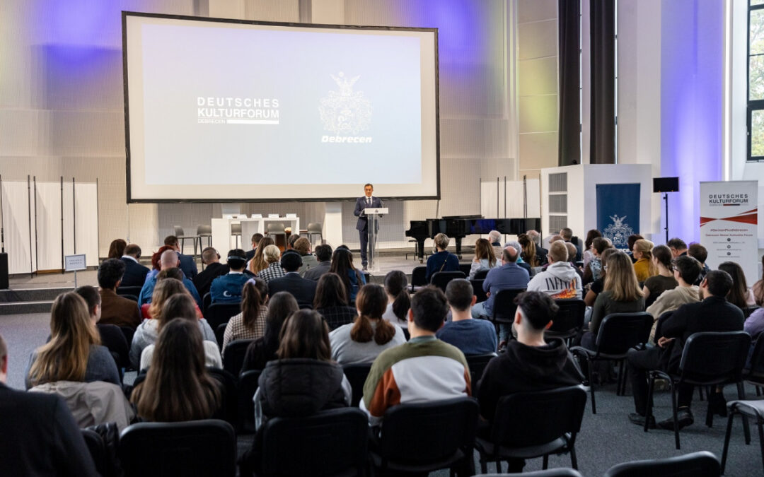 Companies with German interests operating in Debrecen commemorated the reunification together