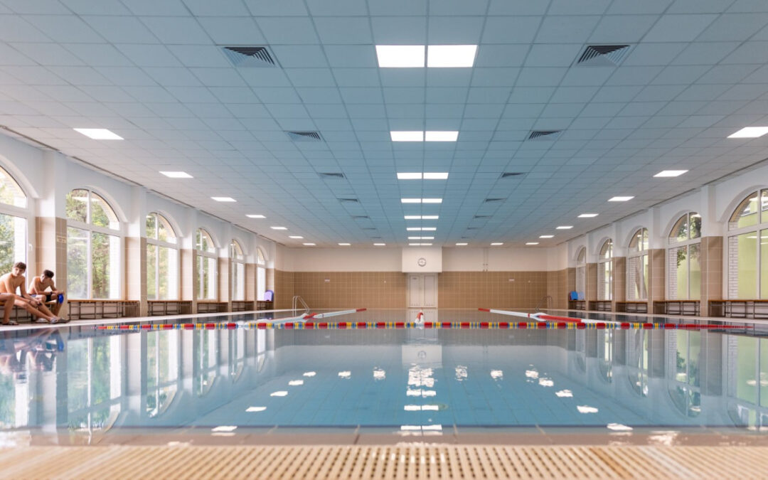 The Margit Square swimming pool has been renovated