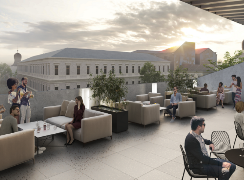 Creating a Community Cultural Centre for Music on Dósa nádor Square_Debrecen_Hungary