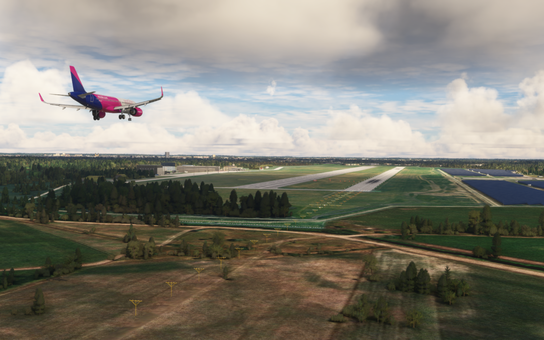 Debrecen International Airport in stunning 3D