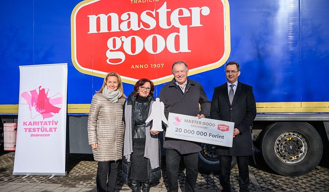 Master Good Group makes Christmas better for the people in need with a donation of great value 