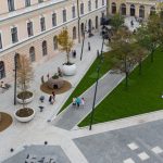 New trees to replace fungus-infested trees on Dósa nádor Square