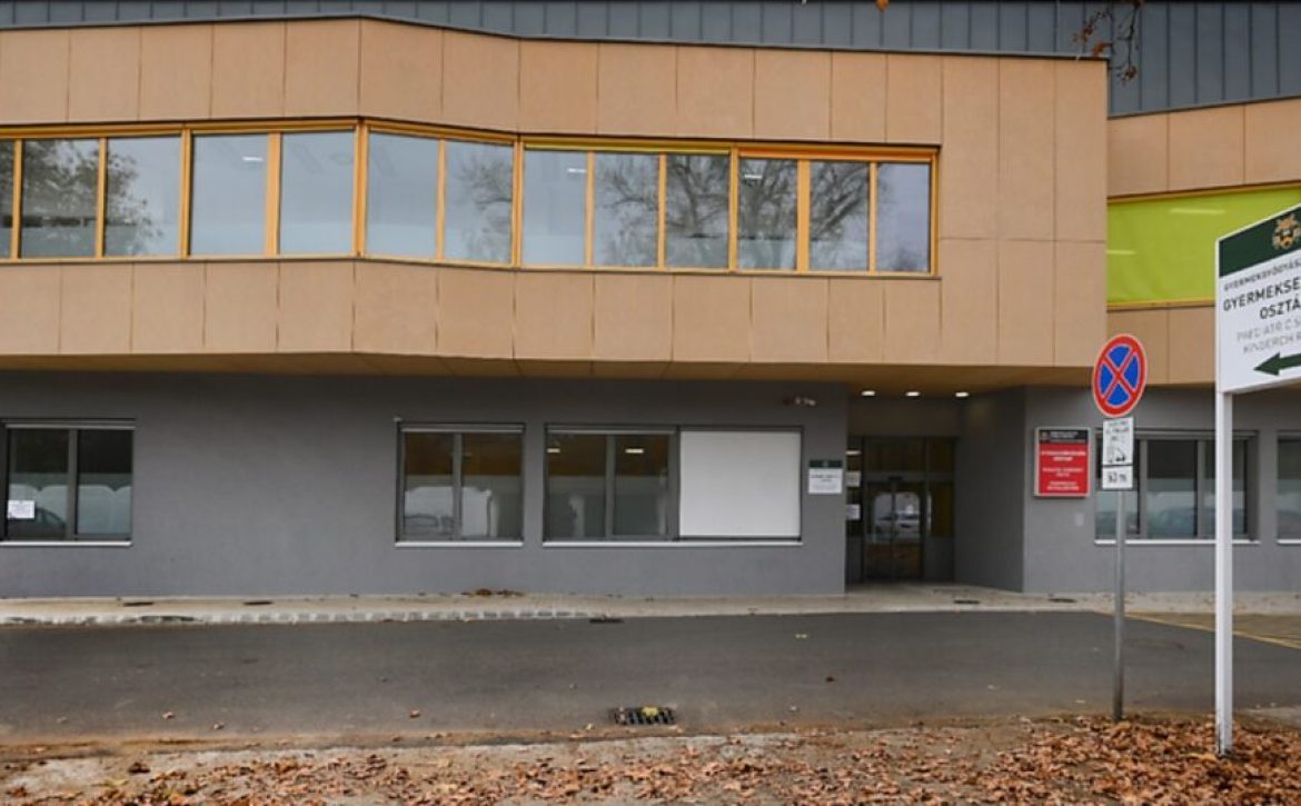 Pediatric emergency care moved to a new location_Debrecen_Hungary