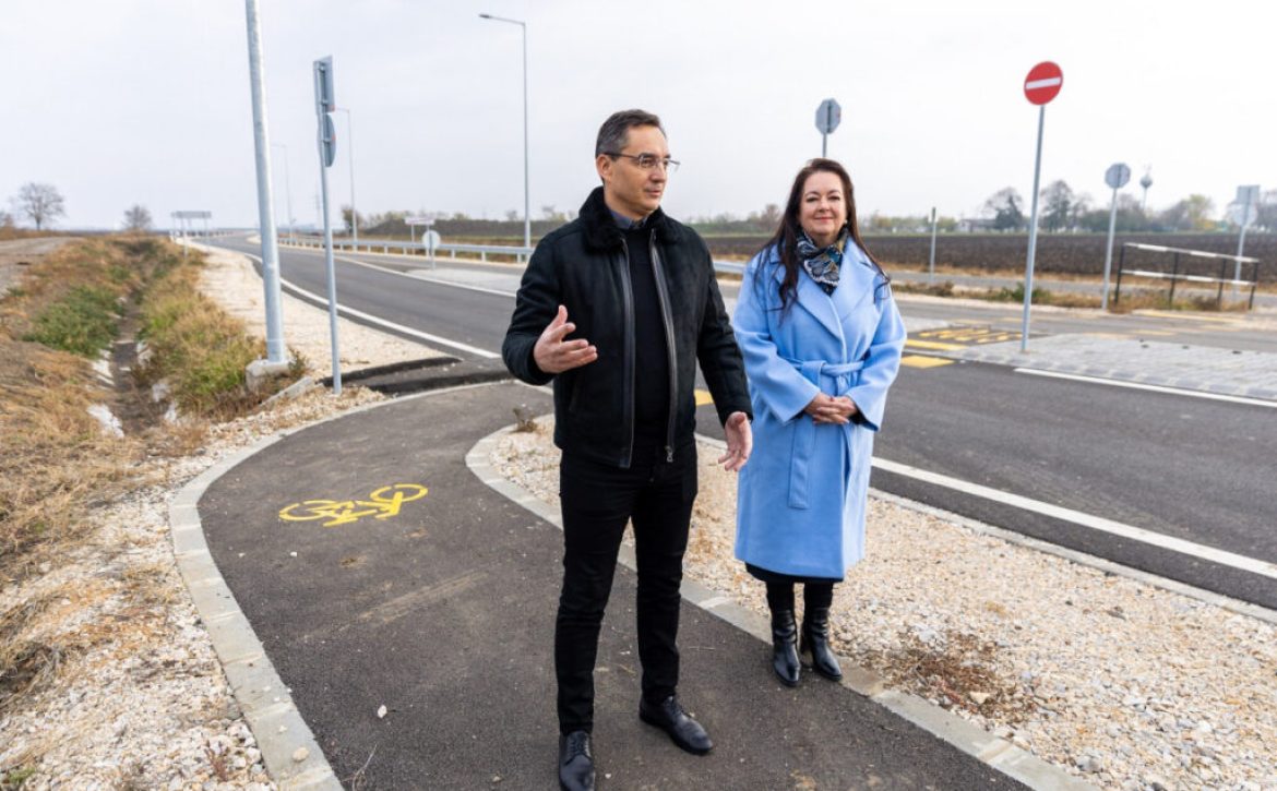The Nagymacs access road is completed and opened to traffic_Debrecen_Hungary