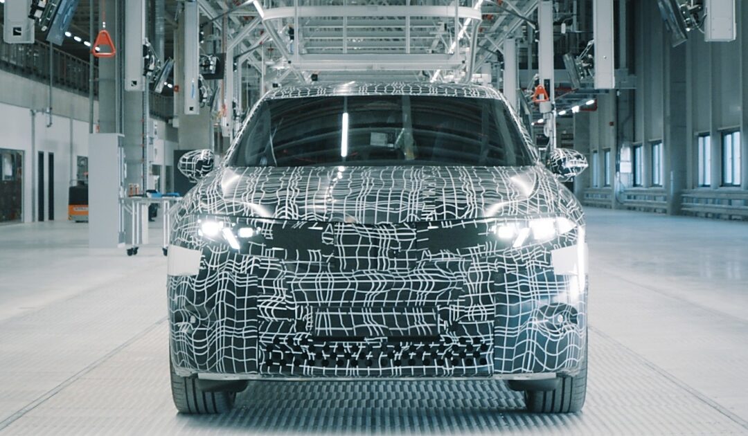 The first Neue Klasse test cars roll off the production line in Debrecen