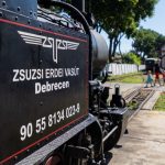 The iconic transport vehicle, the Zsuzsi Forest Railway, has recently joined DKV