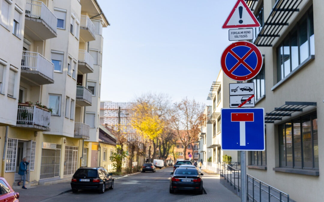 The road construction on Barna Street is finished