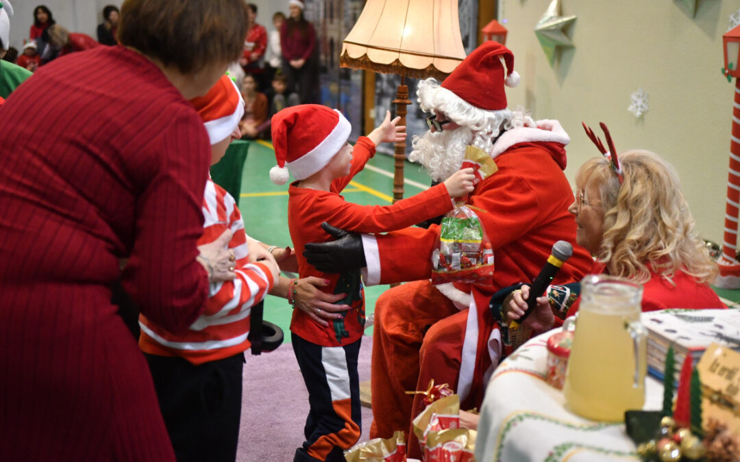 Santa Claus visited a local institution in Debrecen