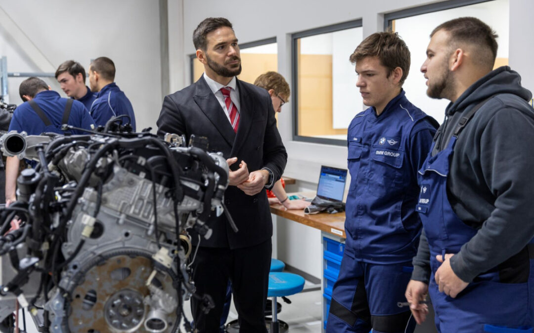 Students can gain insight into high-tech car manufacturing at BMW