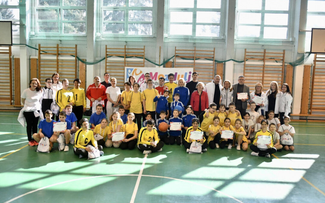 A goalball marathon was organised by “Move, Debrecen!”