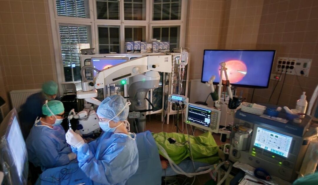 Revolutionary gene therapy eye surgery at the University of Debrecen