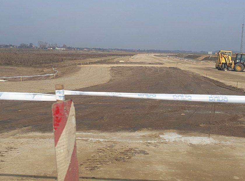 A new road is being built in the Southern Economic Zone
