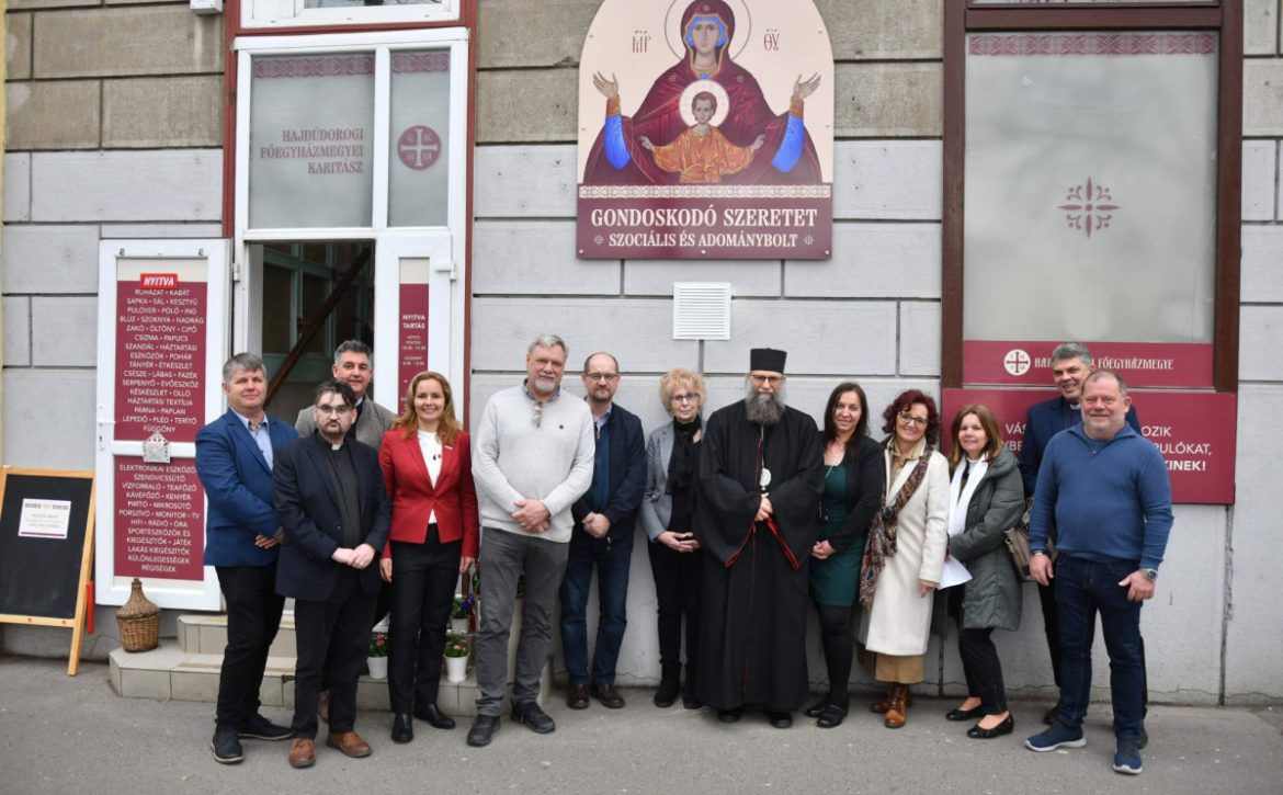 Greek Catholic charity activities can be helped by shopping in a donation shop