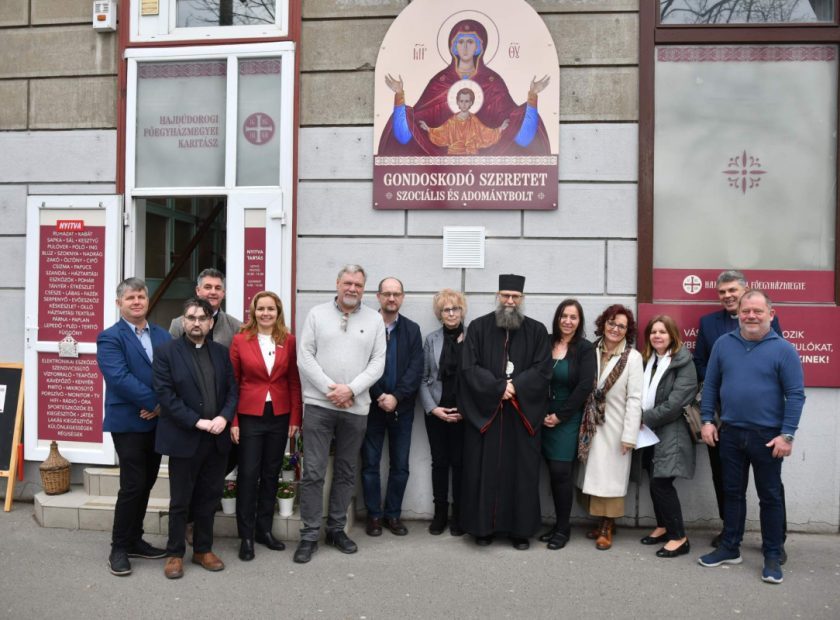 Greek Catholic charity activities can be helped by shopping in a donation shop