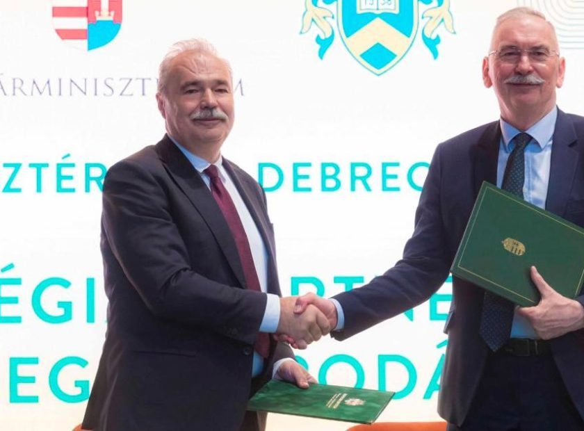 Strategic cooperation agreement between the Ministry of Agriculture and the University of Debrecen