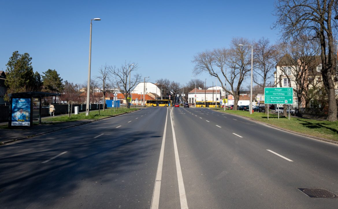 The capacity-enhancing development of the Szoboszlói Road- Erzsébet Street- Külsővásártér junction starts