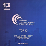The city of Debrecen received its second international recognition within a week