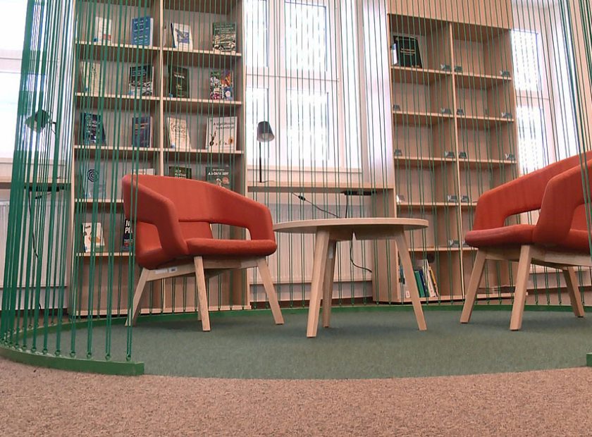 The library on the Böszörményi Road Campus has been renovated