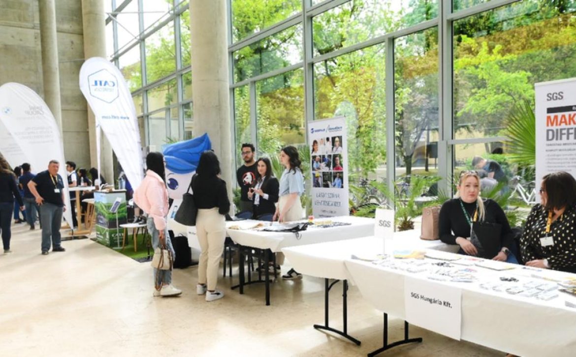 A record number of companies participated in the University of Debrecen Professional Day